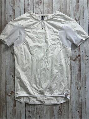 Assos ALS Outfit Clima Range Summer Short Sleeve Cycling Shirt sz Medium White